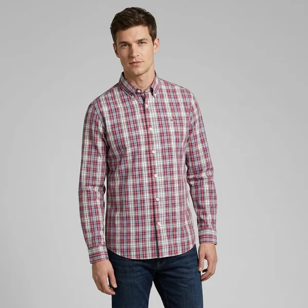Men's_Checkered_Long_Sleeve_Shirt