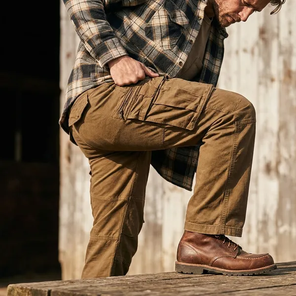 Men's_Cargo_Pants_With_Multiple_Pockets_Khaki_Tan