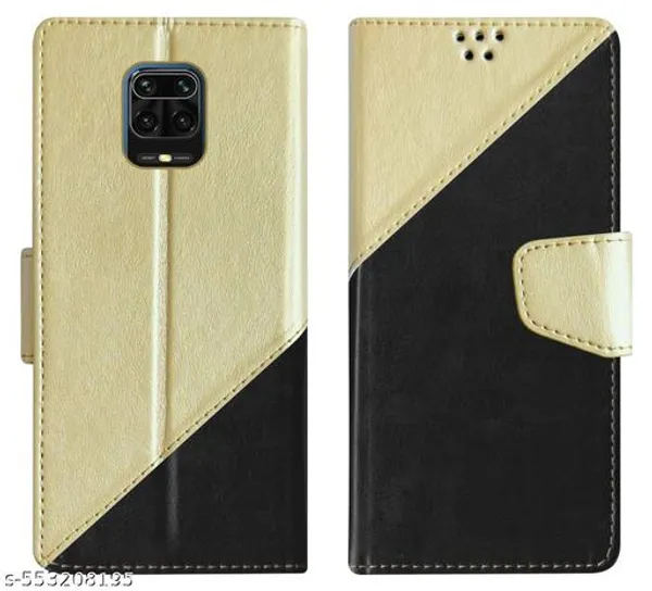 Redmi_Note_9_Pro/Pro_Max/Poco_M2_Pro_Flip_Back_Cover_|_PU_Leather_Flip_Cover_Wallet_Case_with_TPU_Silicone_Back_Case_Cover_for_Poco_M2_Pro/Redmi_Note_9_Pro/Pro_Max