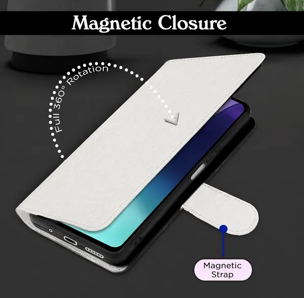 Crocodile_Redmi_13C_5G_Flip_Cover