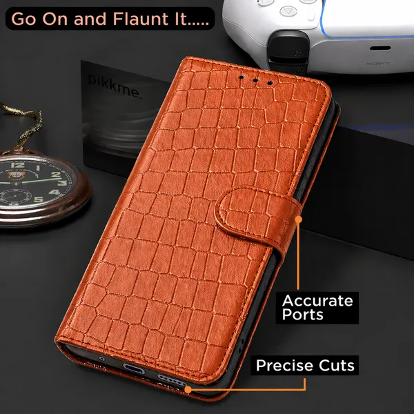 Flip_Back_Cover_Case_for_Mi_Redmi_13C_4G_/_13C_5G_/_Poco_C65_/_Poco_M6_5G_|_Dual-Color_Leather_Finish_|_Inbuilt_Stand_&_Pockets_|_Flip_Cover_for_Redmi_13C