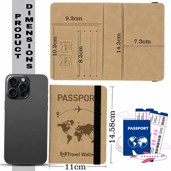 Passport_Holder_Cover_Travel_Wallet_Organizer,_Passport_Case_with_PU_Leather_Travel_Document_Holder_for_Men_&_Women_Travel_Accessories