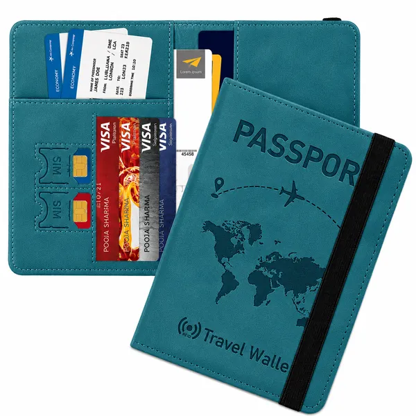 Passport_Holder_Cover_Travel_Wallet_Organizer,_Passport_Case_with_PU_Leather_Travel_Document_Holder_for_Men_&_Women_Travel_Accessories