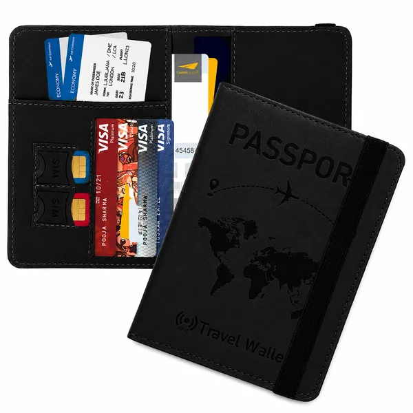 Passport_Holder_Cover_Travel_Wallet_Organizer,_Passport_Case_with_PU_Leather_Travel_Document_Holder_for_Men_&_Women_Travel_Accessories