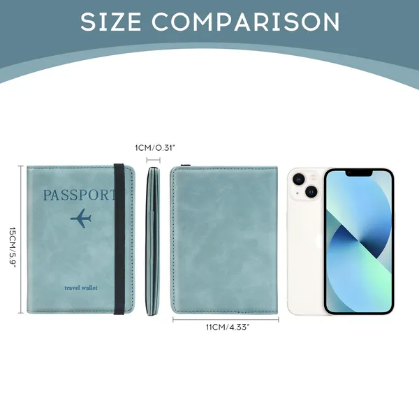 Passport_Holder_Cover_Travel_Wallet_Organizer,_Passport_Case_with_PU_Leather_Travel_Document_Holder_for_Men_&_Women_Travel_Accessories