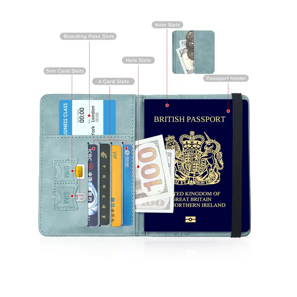 Passport_Holder_Cover_Travel_Wallet_Organizer,_Passport_Case_with_PU_Leather_Travel_Document_Holder_for_Men_&_Women_Travel_Accessories