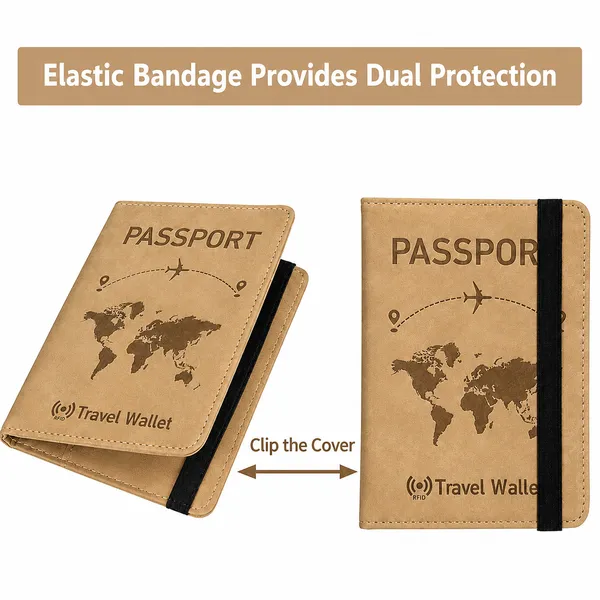 Passport_Holder_Cover_Travel_Wallet_Organizer,_Passport_Case_with_PU_Leather_Travel_Document_Holder_for_Men_&_Women_Travel_Accessories