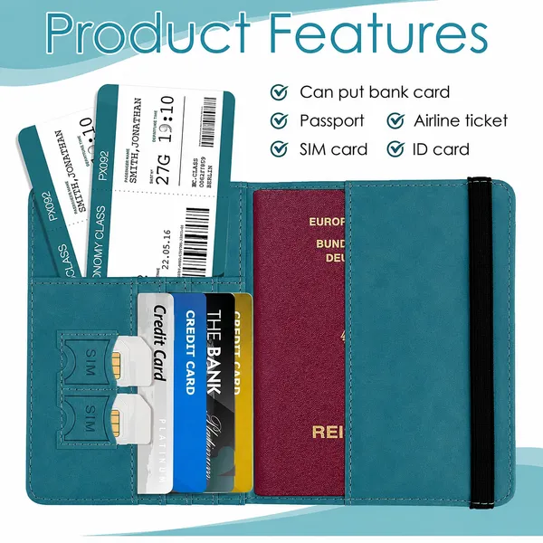 Passport_Holder_Cover_Travel_Wallet_Organizer,_Passport_Case_with_PU_Leather_Travel_Document_Holder_for_Men_&_Women_Travel_Accessories