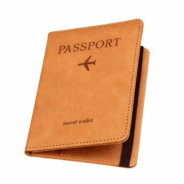 Passport_Holder_Passport_Cover_with_Credit_Card_Slot_and_BoardingPass_Slot_Bi-Fold_Passport_Wallet_Case_Book_Travel_Must_Have,_PU_Leather-Unisex