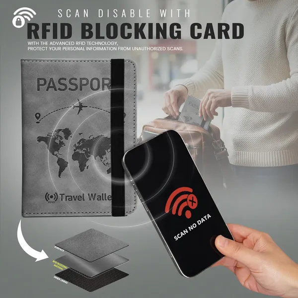 Passport_Holder_Passport_Cover_with_Credit_Card_Slot_and_BoardingPass_Slot_Bi-Fold_Passport_Wallet_Case_Book_Travel_Must_Have,_PU_Leather-Unisex