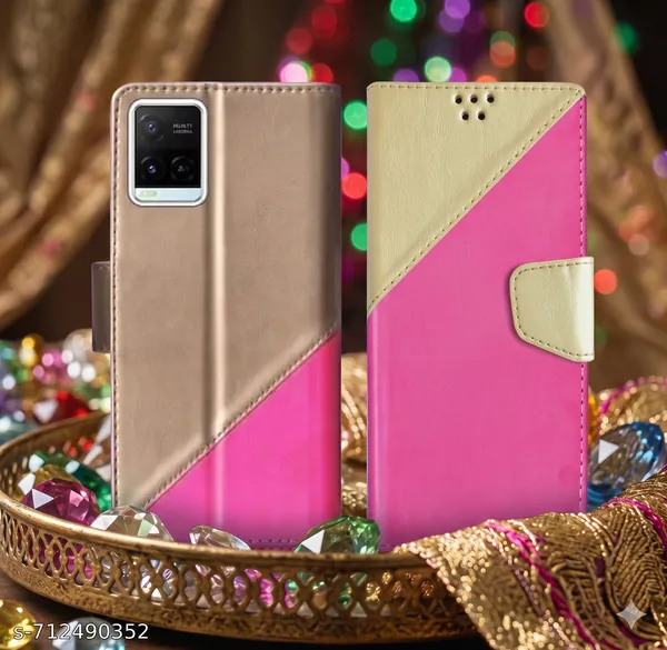 Luxury_Flip_Vivo_Y21_2021_/_Y33s_Flip_Case_Leather_Finish_|_Inside_TPU_with_Card_Pockets_|_Wallet_Stand_and_Shock_Proof_|_Magnetic_Closing_|_Complete_Protection_Flip_Cover_for_Vivo_Y21_2021_/_Y33s