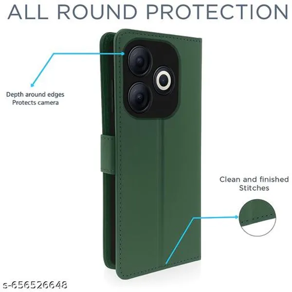 Shock_Proof_Flip_Cover_Back_Case_Cover_for_Infinix_Smart_8_HD_|_Infinix_Smart_8_(Flexible_|_Leather_Finish_|_Card_Pockets_Wallet_&_Stand