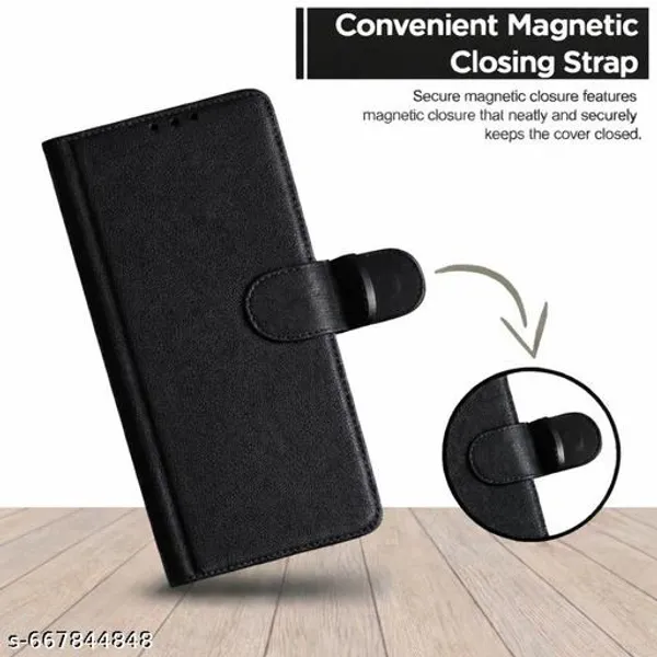 Luxury_Flip__Vivo_Y16_/_Vivo_Y56_5G_/_Vivo_T2x_5G_Flip_Cover_Leather_Finish_|_Inside_TPU_with_Card_Pockets_|_Wallet_Stand_|_Complete_Protection_Flip_Case