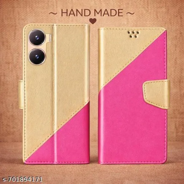 Luxury_Flip_Cover_For_Vivo_Y56_5G_Vivo_T2X_5G_Vivo_Y16_Back_Cover_Case_With_Magnatic_Closure_Inbuilt_Stand_Card_Money_Pocket_Multipink_-_Pink