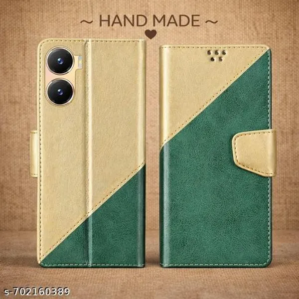 Compatible_for_Vivo_T2x_5G_/_Vivo_Y56_5G_/_Vivo_Y16_Flip_Cover_Leather_Finish_|_Inside_TPU_with_Card_Pockets_|_Wallet_Stand_|_Complete_Protection_Flip_Case