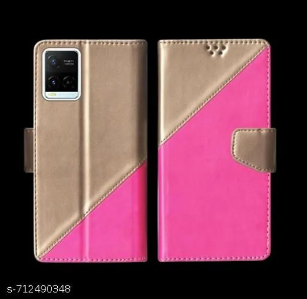 Luxury_Flip_Vivo_Y21_2021_/_Y33s_Flip_Case_Leather_Finish_|_Inside_TPU_with_Card_Pockets_|_Wallet_Stand_and_Shock_Proof_|_Magnetic_Closing_|_Complete_Protection_Flip_Cover_for_Vivo_Y21_2021_/_Y33s