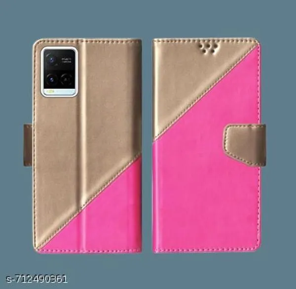 Luxury_Flip_Vivo_Y21_2021_/_Y33s_Flip_Case_Leather_Finish_|_Inside_TPU_with_Card_Pockets_|_Wallet_Stand_and_Shock_Proof_|_Magnetic_Closing_|_Complete_Protection_Flip_Cover_for_Vivo_Y21_2021_/_Y33s