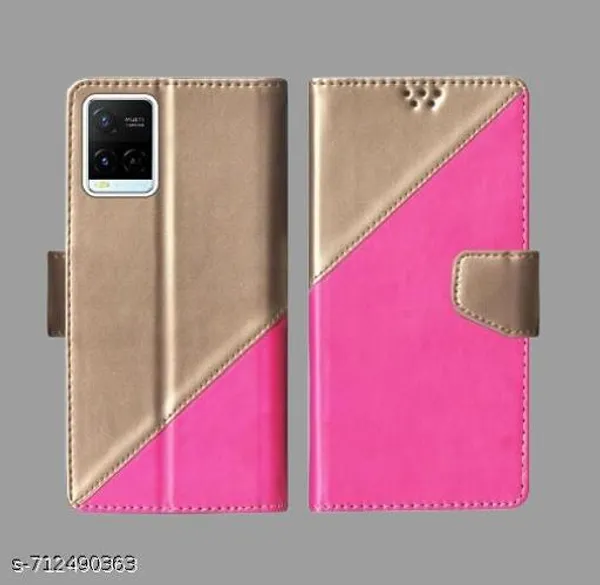 Luxury_Flip_Vivo_Y21_2021_/_Y33s_Flip_Case_Leather_Finish_|_Inside_TPU_with_Card_Pockets_|_Wallet_Stand_and_Shock_Proof_|_Magnetic_Closing_|_Complete_Protection_Flip_Cover_for_Vivo_Y21_2021_/_Y33s