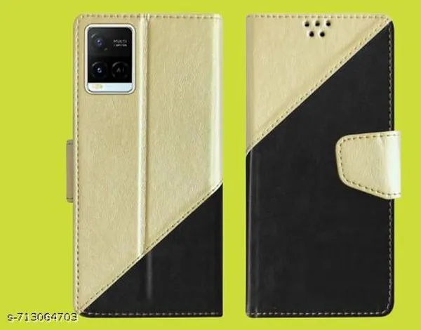 Luxury_Flip_Vivo_Y21_2021_/_Y33s_Flip_Case_Leather_Finish_|_Inside_TPU_with_Card_Pockets_|_Wallet_Stand_and_Shock_Proof_|_Magnetic_Closing_|_Complete_Protection_Flip_Cover_for_Vivo_Y21_2021_/_Y33s