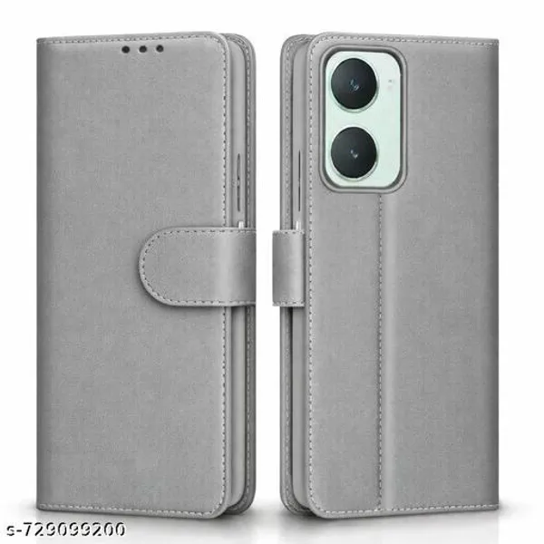 Shock_Proof_Flip_Cover_Back_Case_Cover_for_iQOO_Z9_Lite_|_Vivo_T3_Lite_5G_|_Y18t_|_Y18_|_Y18e_|_Y03_|_Y28s_|_Y37_(Flexible_|_Leather_Finish_|_Card_Pockets_Wallet_&_Stand