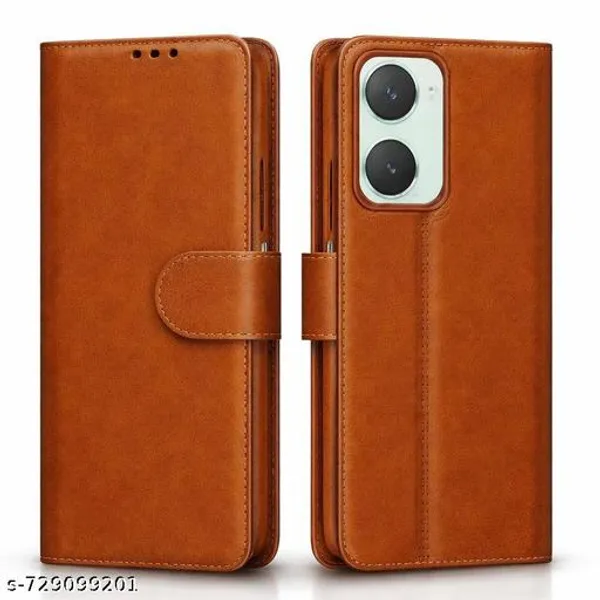 Flip_Cover_for_iQOO_Z9_Lite_5G_|_Vivo_T3_Lite_5G_|_Vivo_Y18_|_Y18e_|_Y03|_Leather_Finish_|_Wallet_Stand_and_Shock_Proof_|_Complete_Protection_Flip_Case