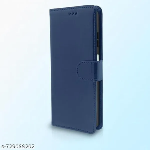 Shock_Proof_Flip_Cover_Back_Case_Cover_For_Iqoo_Z9_Lite_Vivo_T3_Lite_5G_Y18T_Y18_Y18E_Y03_Y28S_Y37_Flexible_Leather_Finish_Card_Pockets_Wallet_Stand_-_Grey