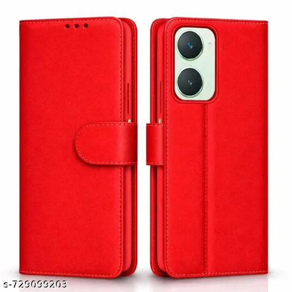 Flip_Cover_for_iQOO_Z9_Lite_5G_|_Vivo_T3_Lite_5G_|_Vivo_Y18_|_Y18e_|_Y03|_Leather_Finish_|_Wallet_Stand_and_Shock_Proof_|_Complete_Protection_Flip_Case