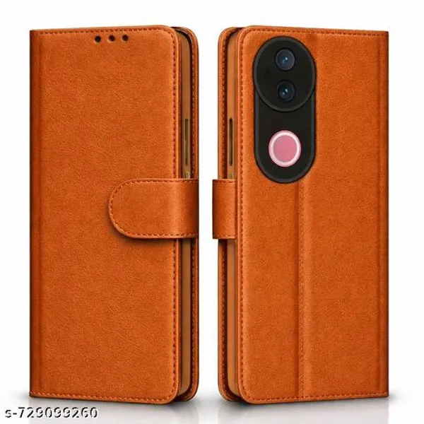 Luxury_Flip_Vivo_v50_/_Vivo_v50e_Flip_Case_Leather_Finish_Inside_Tpu_With_Card_Pockets_Wallet_Stand_And_Shock_Proof_Magnetic_Closing_Complete_Protection_Flip_Cove_-_Blue