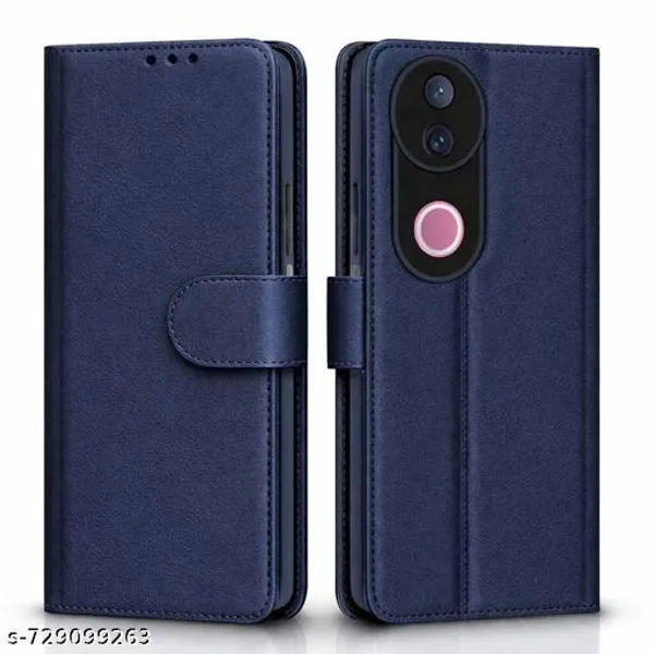 Cover_Back_Case_Cover_for_iQOO_Z10R_5G_|_Vivo_V50_5G_|_V50e_5G_|_V50_5G_Elite_Edition_|_Vivo_T4R_5G_(Flexible_|_Leather_Finish_|_Card_Pockets_Wallet_&_Stand_|_Chestnut_Brown)