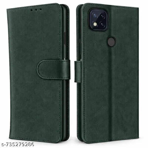 Flip_Cover_for_Redmi_10A/10A_Sport/Redmi_9/Redmi_9_Activ/9C/Poco_C31_|_Leather_Finish_|_Wallet_Stand_and_Shock_Proof_|_Complete_Protection_Flip_Case