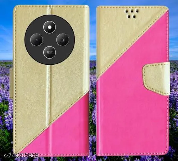 Flip_Cover_Leather_Finish_|_Inside_TPU_with_Card_Pockets_|_Wallet_Stand_and_Shock_Proof_|_Complete_Protection_Flip_Case_for_Redmi_A4_5G_/_Redmi_14C_5G_/_Poco_C75_5G