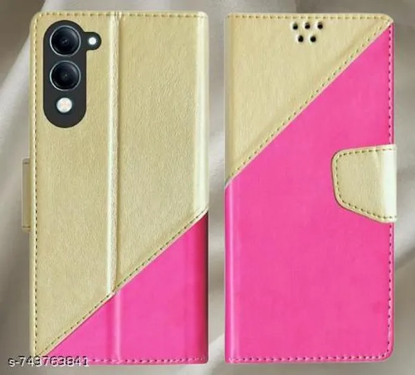 Vivo_Y19e_5G_Flip_Cover_Card_Pockets_Wallet_Stand_Flip_Cover_For_Infinix_Smart_9_Hd_-_Blue