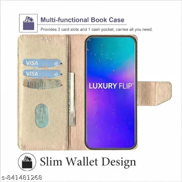 Mi_Redmi_12_5G_/_Poco_M6_Pro_5G_Flip_Cover_|_Strong_Magnetic_Closure_|_PU_Leather_Finish_|_Wallet_Style_&_Stand_|_Magnetic_Flip_Case_for_Mi_Redmi_12_5G_/_Poco_M6_Pro_5G