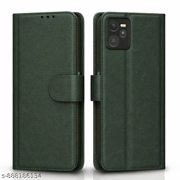 Realme_C35_Flip_Cover_|_PU_Leather_Finish_|_360_Protection_|_Wallet_&_Stand_|_Strong_Magnetic_Flip_Case_for_Realme_C35