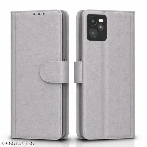 Luxury_Flip__Realme_C35_Flip_Cover_|_PU_Leather_Finish_|_360_Protection_|_Wallet_&_Stand_|_Strong_Magnetic_Flip_Case_for_Realme_C35