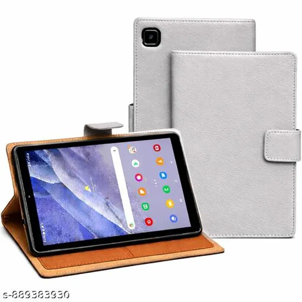 Luxury_Flip_Premium_Flip_Cover_For_Samsung_Galaxy_Tab_A7_Lite_8_7_Inch_Leather_Magnetic_Stand_Soft_Tpu_Back_With_Pu_Leather_Front_-_Black