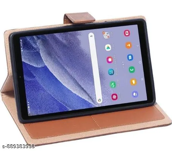 Luxury_Flip_Flip_Cover_For_Samsung_Galaxy_Tab_A7_Lite_8_7_Inch_2021_Compatible_Model_Sm_T220_T225_-_Yellow
