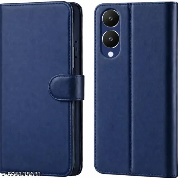 Compatible_for_Vivo_Y28_5G_/_Vivo_Y17s_4G_Flip_Cover_Leather_Finish_|_Inside_TPU_with_Card_Pockets_|_Wallet_Stand_|_Complete_Protection_Flip_Case
