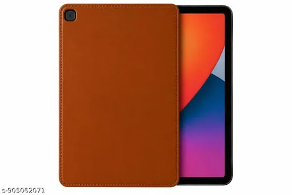 Star_Flip_Premium_Flip_Cover_For_Samsung_Galaxy_Tab_A7_Lite_8_7_Inch_Leather_Magnetic_Stand_Soft_Tpu_Back_With_Pu_Leather_Front_-_Brown