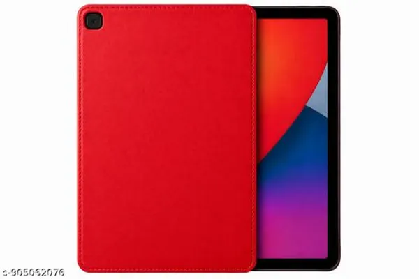 Star_Flip_Premium_Flip_Cover_For_Samsung_Galaxy_Tab_A7_Lite_8_7_Inch_Leather_Magnetic_Stand_Soft_Tpu_Back_With_Pu_Leather_Front_-_Red