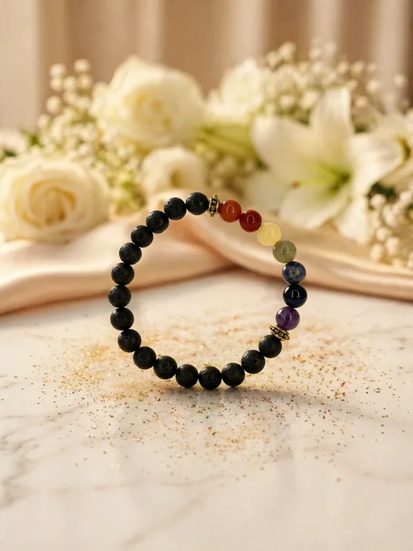 Lava_Onyx_Seven_Chakra_Bracelet