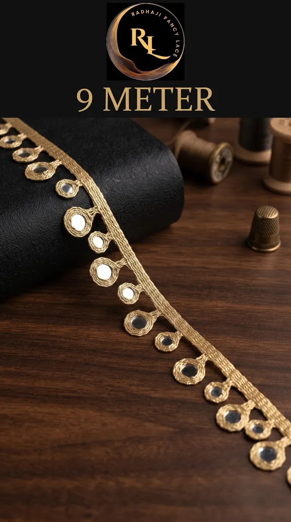 9-Meter_Gold_Cascading_Round_Mirror_Work_Ethnic_Lace_Border