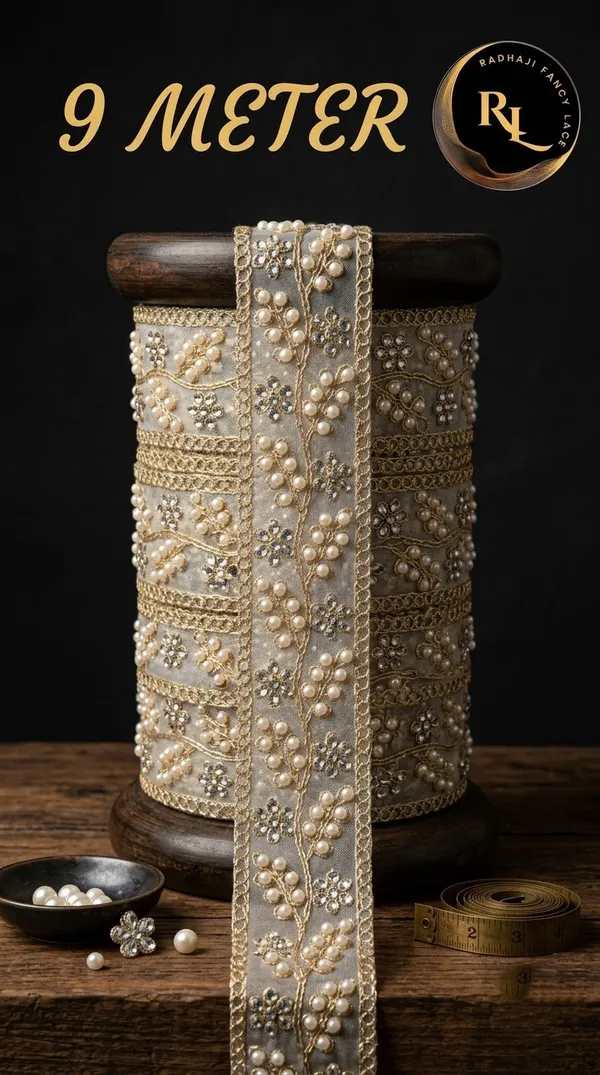 9-Meter_Gold_Floral_Vine_Pearl_and_Stone_Work_Mesh_Lace_Border___