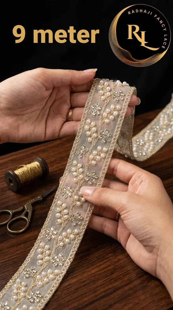9-Meter_Gold_Floral_Vine_Pearl_and_Stone_Work_Mesh_Lace_Border___