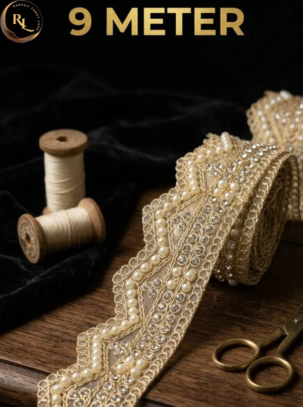 9-Meter_Gold_Scalloped_Pearl_and_Stone_Work_Ethnic_Lace_Border