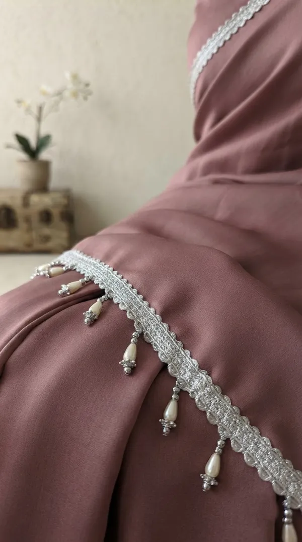 Bring_modern_sophistication_and_shimmering_elegance_to_your_ethnic_wear_with_this_Silver_Teardrop_Pearl_Fringe_Lace_Trim_(8_Meters)