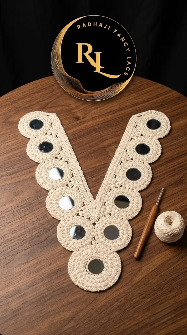 Designer_Cream_V_shape_Round_Mirror_and_Pearl_Neck_Patch_for_Suit,_Kurti,_and_Blouse_Embellishment