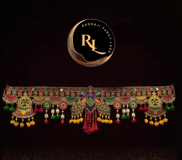 Festive_Door_Toran_/_Bandhanwar_with_Royal_Peacock_Motifs,_Mirror_Work,_and_Colorful_Hanging_Tassels