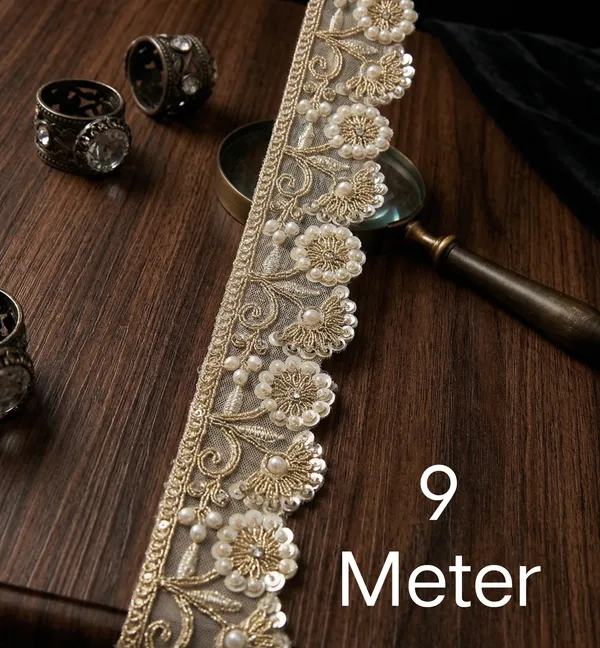 Golden_Pearl_Embroidered_Trim_Lace_Border