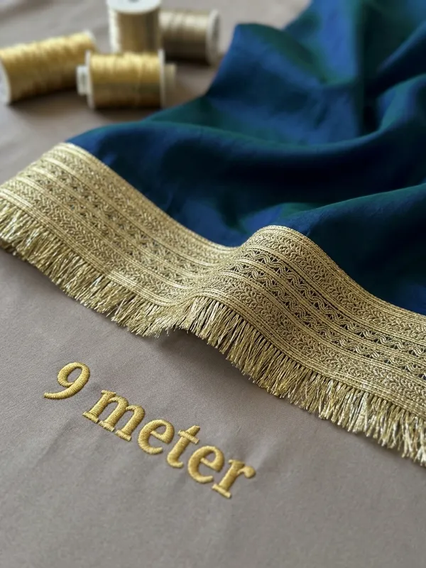 Golden_Decorative_Trim_With_Fringe_Border_Lace